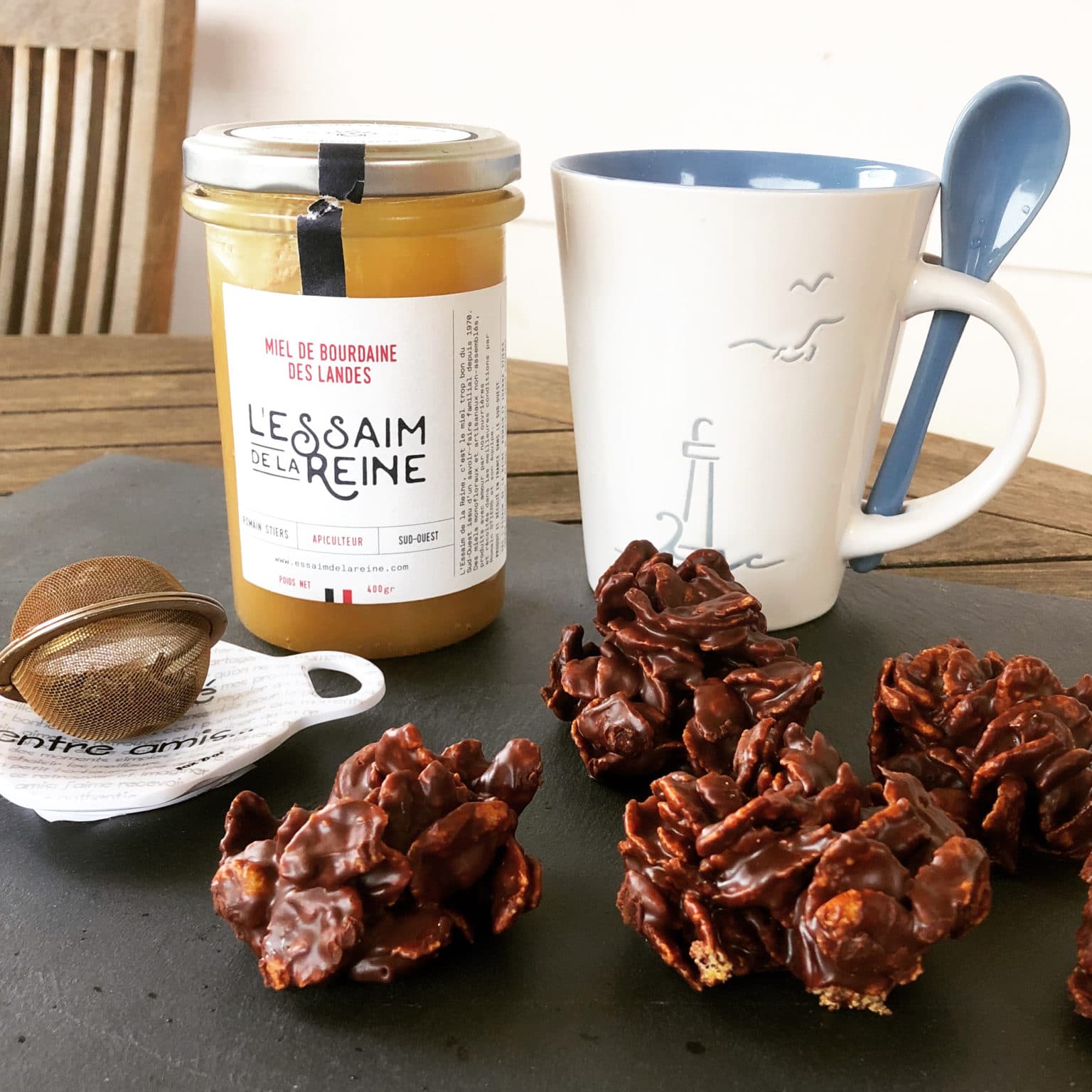 Roses des sables au miel de Bourdaine